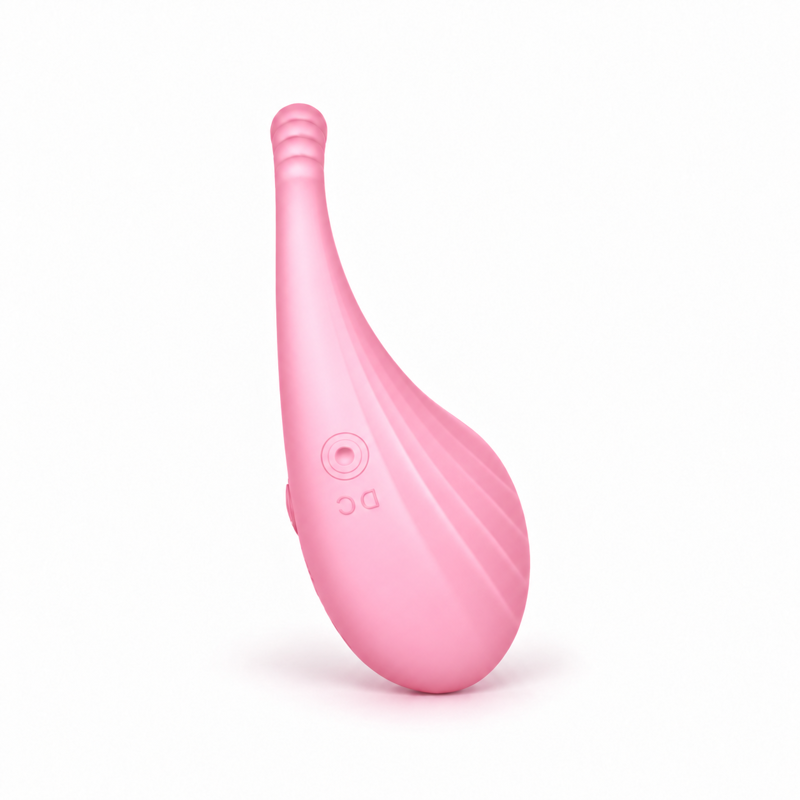 Виброкольцо с управлением через приложение UNIVIBE Halo Rose, розовое, 8,57 × 5,65 × 3,79 см