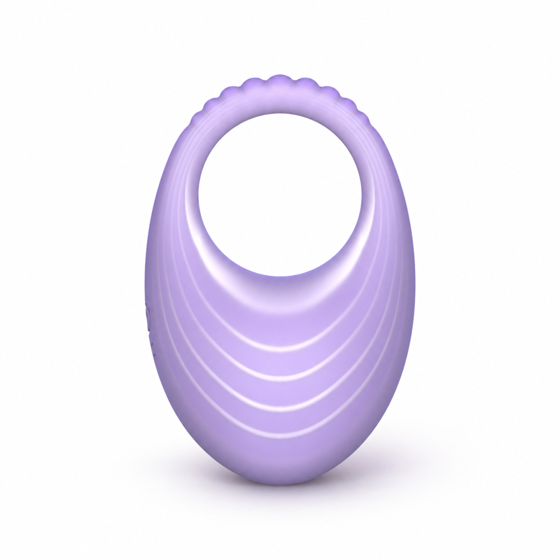 Виброкольцо UNIVIBE Halo Lilac с управлением через приложение, 9 режимов вибрации, фиолетовое