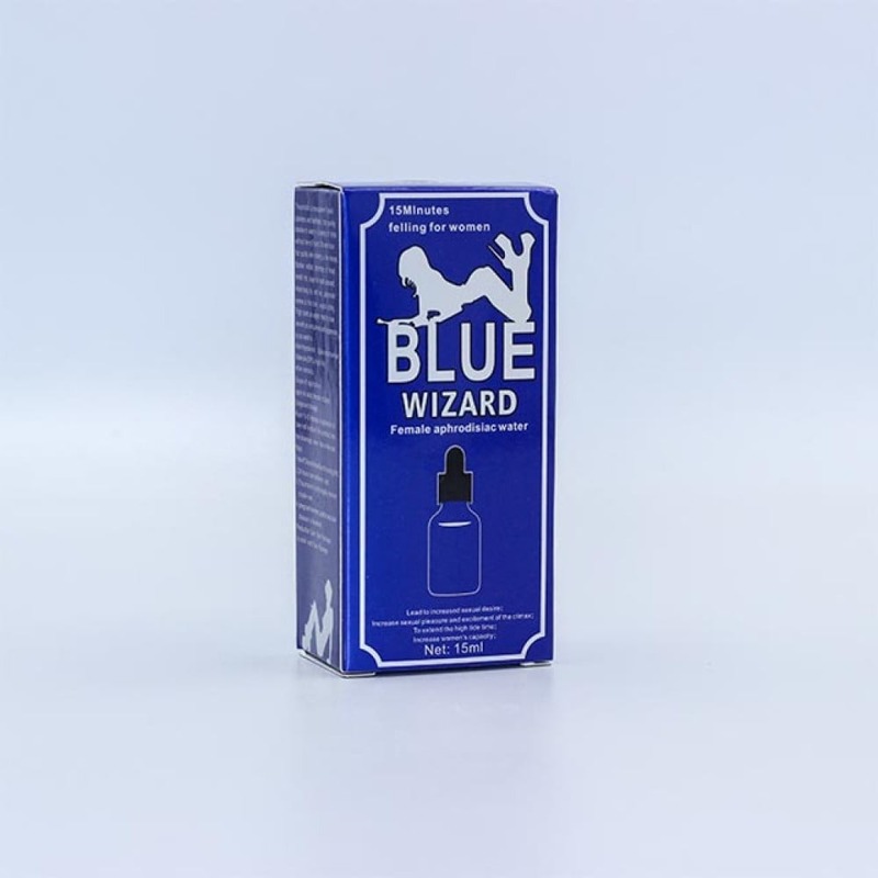 Возбуждающие капли для женщин Blue Wizard, 15 мл Возбуждающие капли для женщин Blue Wizard, 15 мл