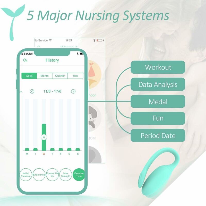 Смарт-тренажер Кегеля Magic Motion Kegel Rejuve, бюджетный вариант, для тренировок и удовольствия