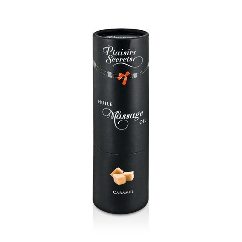 Массажное масло Plaisirs Secrets Caramel (59 мл) с афродизиаками