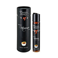 Массажное масло Plaisirs Secrets Creme Brulee (59 мл) с афродизиаками