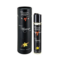 Массажное масло Plaisirs Secrets Vanilla (59 мл) с афродизиаками