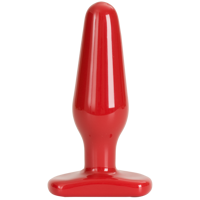 Анальная пробка Doc Johnson Red Boy - Medium 5.5 Inch, макс. диаметр 4см