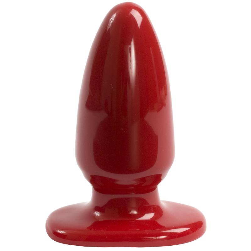 Анальная пробка-втулка Doc Johnson Red Boy - Large 5 Inch, макс. диаметр 5,5см