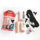 Набор для страпона Doc Johnson Vac-U-Lock Dual Density Experienced Set, диаметр 2×7см, 7,7см