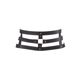 Портупея-пояс Bijoux Indiscrets MAZE - Wide Belt and Restraints Black, экокожа