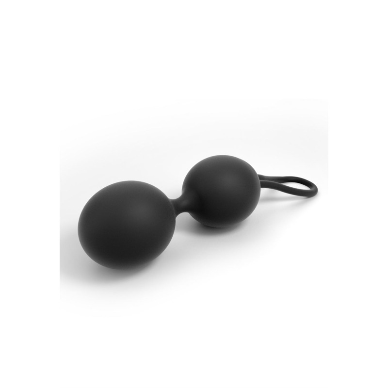 Вагинальные шарики Dorcel Dual Balls Black, диаметр 3,6см, вес 55гр