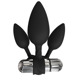 Набор анальных вибропробок Bathmate Anal Training Plugs VIBE, диаметр 2,5см - 3,1см - 3,8см