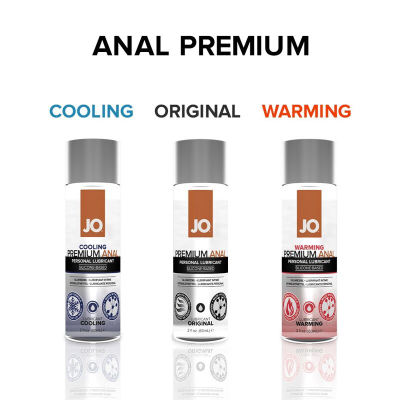 Анальная смазка JO ANAL PREMIUM — ORIGINAL (120 мл) на силиконовой основе водостойкая