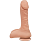 Фаллоимитатор Doc Johnson The D - Super D - 9 Inch With Balls - ULTRASKYN, диаметр 6,4см