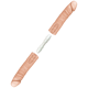 Фаллоимитатор двойной Doc Johnson The D - Double D - 16 Inch - ULTRASKYN, диаметр 4,4см, Vack-U-Lock