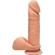 Фаллоимитатор Doc Johnson The D - Perfect D - 7 Inch With Balls - ULTRASKYN, диаметр 4,5
