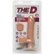 Фаллоимитатор Doc Johnson The D - Perfect D - Vibrating 7 Inch With Balls - ULTRASKYN, диаметр 4,5см