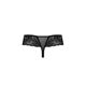 Трусики Passion Exclusive ABLA THONG S/M, black