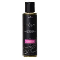 Масажна олія Sensuva Me & You Pomegranate, Fig, Coconut & Plumeria з феромонами 125 мл