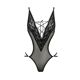 Боди монокини с декольте Passion ERZA BODY L/XL, black