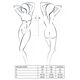 Боди Passion MELANIA BODY L/XL, black