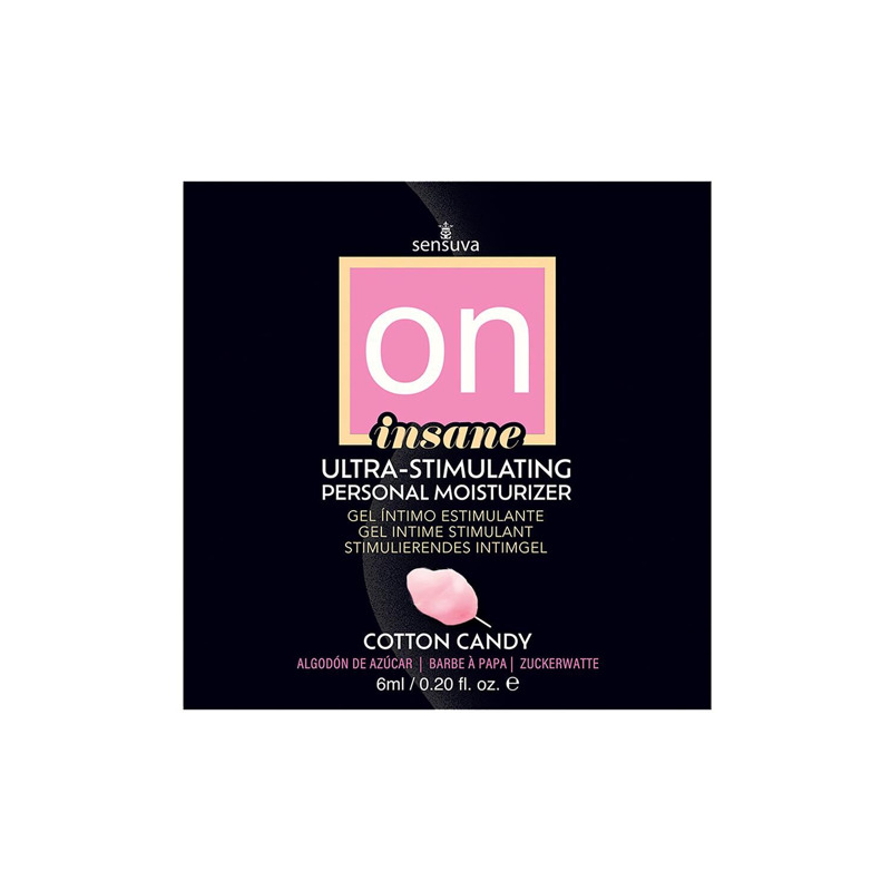 Пробник Sensuva — Ultra-Stimulating On Insane Cotton Candy (6 мл)
