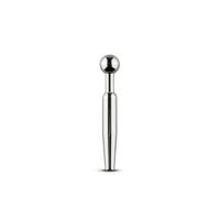 Полый уретральный стимулятор Sinner Gear Unbendable — Hollow Penis Plug, длина 7,5 см, диаметр 12 мм