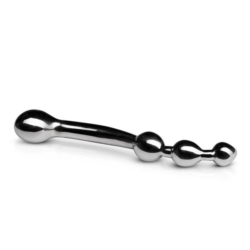 Анально-вагинальный стимулятор Sinner Gear Unbendable — Multi-Stim Pleasure Wand Metal Anal Dildo