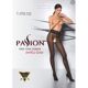 Эротические колготки Passion TIOPEN 008 3/4 (30 den), black, с вырезом