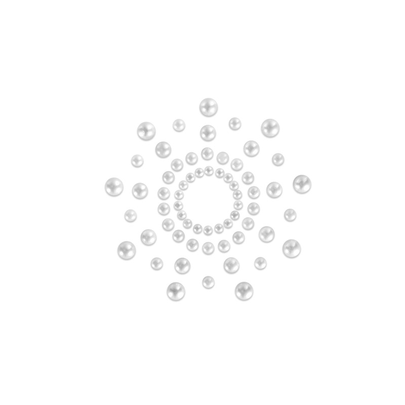 Пэстис из кристаллов Bijoux Indiscrets - Mimi Pearl, украшение на грудь