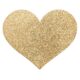 Пэстис - стикини Bijoux Indiscrets - Flash Heart Gold, наклеки на соски
