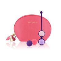 Набор вагинальных шариков Rianne S: Pussy Playballs Coral, масса 15,25, 35, 55г, монолит, косметичка Набор вагинальных шариков Rianne S: Pussy Playballs Coral, масса 15,25, 35, 55г, монолит, косметичка