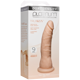 Фаллоимитатор Doc Johnson Platinum TRUSKYN - The Tru Ride Slim 9 Inch, диаметр 4,6см, двухслойный