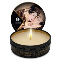 Масажна свічка Shunga Mini Massage Candle – Intoxicating Chocolate (30 мл) з афродизіаками Масажна свічка Shunga Mini Massage Candle – Intoxicating Chocolate (30 мл) з афродизіаками