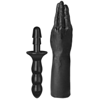 Рука для фистинга Doc Johnson Titanmen The Hand with Vac-U-Lock Compatible Handle, диаметр 6,9см
