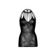 Ажурное платье-сетка Leg Avenue Lace mini dress with cut-outs Black, one size