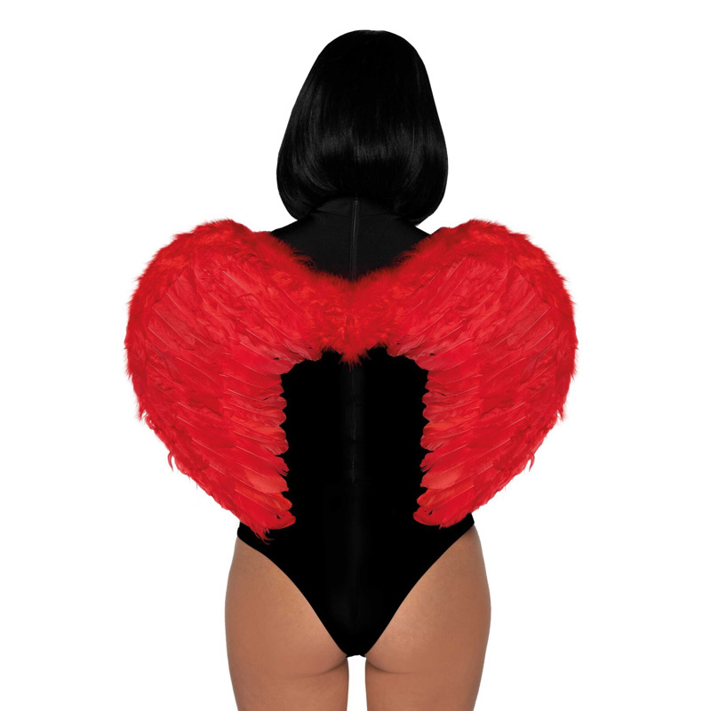 (SALE) Leg Avenue Marabou feather devil wings