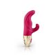 Вибратор-кролик Mystim Hop Hop Bob Fuchsia, мощный мотор, 8 режимов