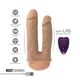 Двойной фаллоимитатор с вибрацией SilexD Double Gusto Vibro Flesh (Model 1 size 8" & 7") + LRS, диам