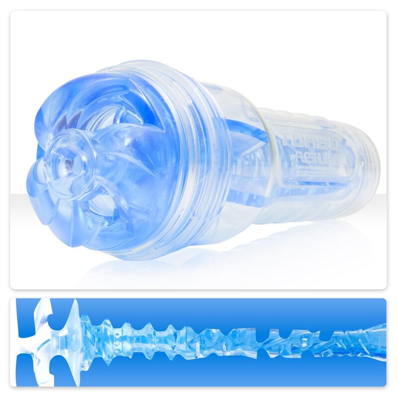Мастурбатор Fleshlight Turbo Thrust Blue Ice (имитатор минета) Мастурбатор Fleshlight Turbo Thrust Blue Ice (имитатор минета)