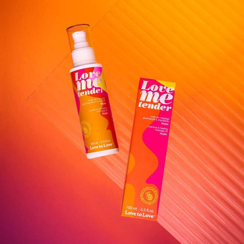 Массажное масло с ароматом мохито 100 мл Love to Love Cosmeto