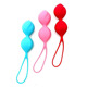 Вагинальные шарики Satisfyer V Balls (3 пары), диаметр 3,4см, масса 79-114-150г, монолитные