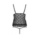 Боди монокини с открытой грудью Passion JUSTINA BODY L/XL, black