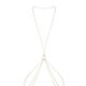 Цепочка для тела Bijoux Indiscrets Magnifique 8 Body Chain - Gold, украшение для тела