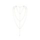 Цепочка для спины Bijoux Indiscrets Magnifique Back and Cleavage Chain - Gold, украшение для тела