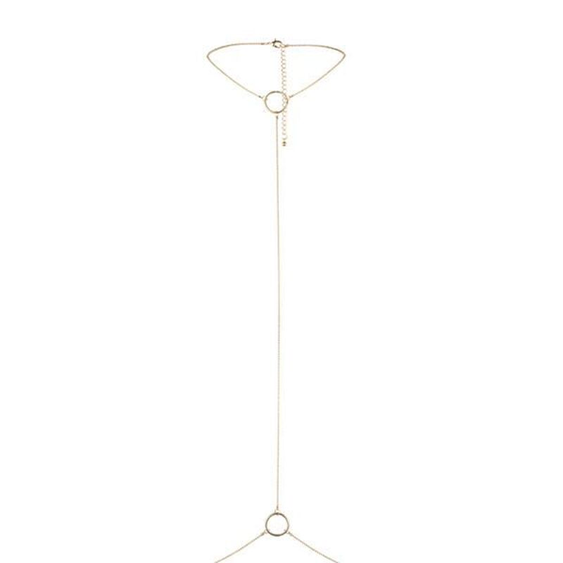 Цепочка на шею и пояс Bijoux Indiscrets Magnifique I Body Chain - Gold, украшение на тело