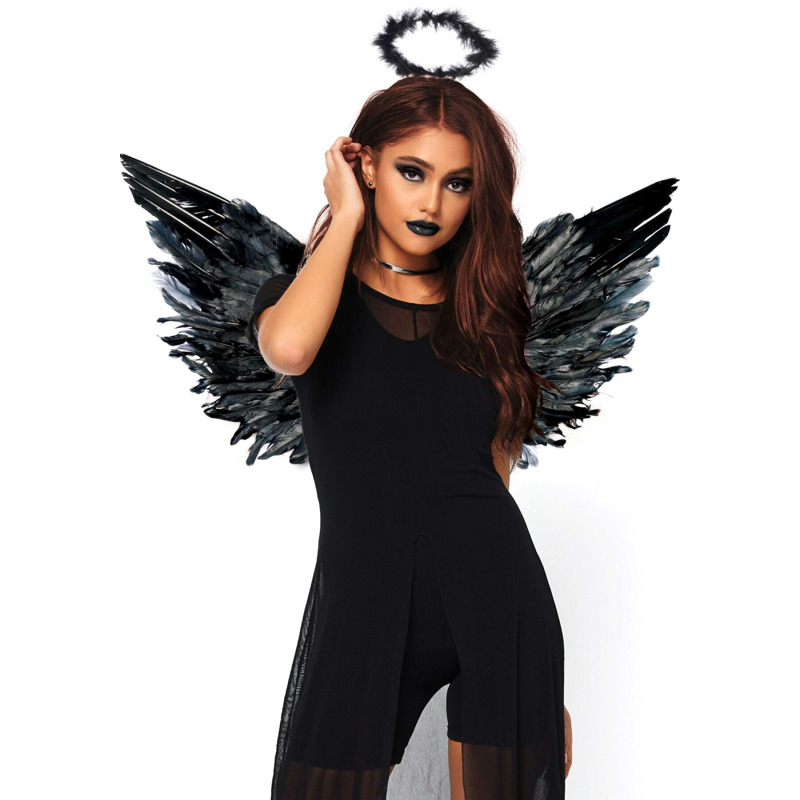 (SALE) Leg Avenue Angel Accessory Kit Black