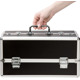 Большой кейс для хранения секс-игрушек BMS Factory Large Lokable Vibrator Case Black, кодовый замок