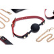 Набор БДСМ с дорожной сумкой Master Series: Bow — Luxury BDSM Set With Travel Bag, 11 предметов