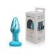 Стеклянная анальная пробка Gildo Ocean Curl, макс. диаметр 4 см