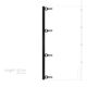Фиксатор для рук и ног Bedroom Fantasies: Spreader Bar Lightweight Restraint Bar, черный