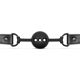Воздухопроницаемый кляп Bedroom Fantasies: Breathable Silicone Ball Gag, черный
