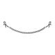 Зажимы для сосков Bedroom Fantasies: Nipple Clamps with Chain, черные
